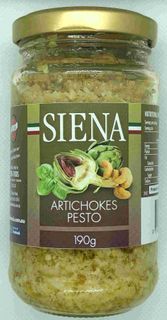 SIENA 12x190gm ARTICHOKE PESTO