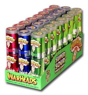 WARHEADS 24x20ml SUPER SOUR SPRAY