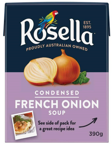 ROSELLA 10x390gm CONDENSED F/ONION SOUP