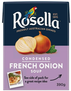 ROSELLA 10x390gm CONDENSED F/ONION SOUP