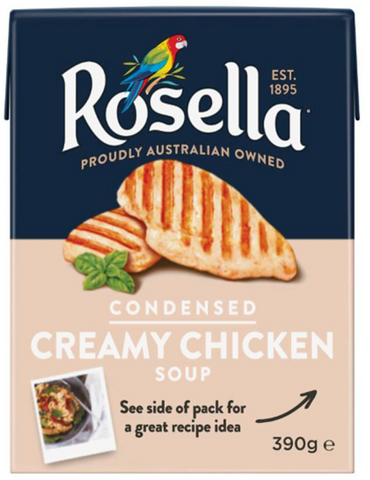 ROSELLA 10x390gm CONDENSED CHICKEN SOUP