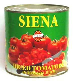 SIENA 6xA9 ITALIAN DICED TOMATOES