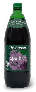 DEVONDALE 12x750ml SPARKLER GRAPE JUICE