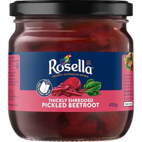 ROSELLA 6x410gm SHREDDED BEETROOT