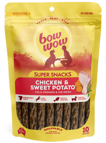 BOW WOW 10x10pk S/SNACK CHICK S/POTATO