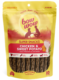 BOW WOW 10x10pk S/SNACK CHICK S/POTATO
