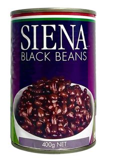 SIENA 12x400gm BLACK BEANS