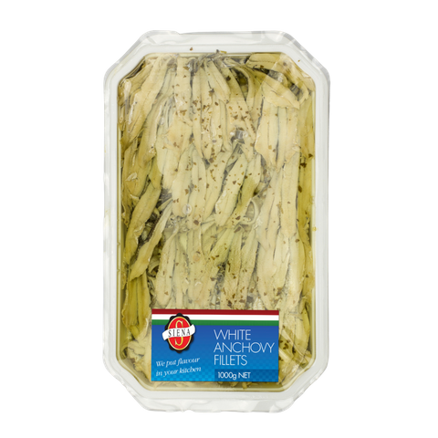 SIENA (4) 1kg MARINATED WHITE ANCHOVIES