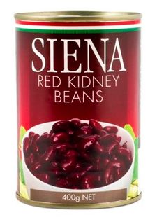 SIENA 12x400gm RED KIDNEY BEANS