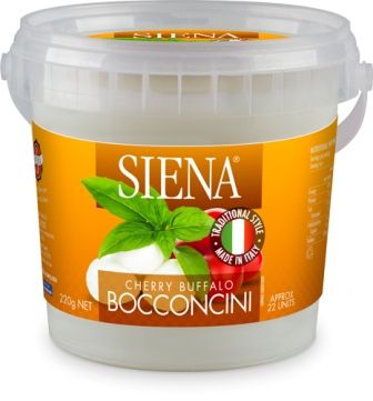 SIENA 8x220gm BUFFALO MILK CHERRY BOCCON