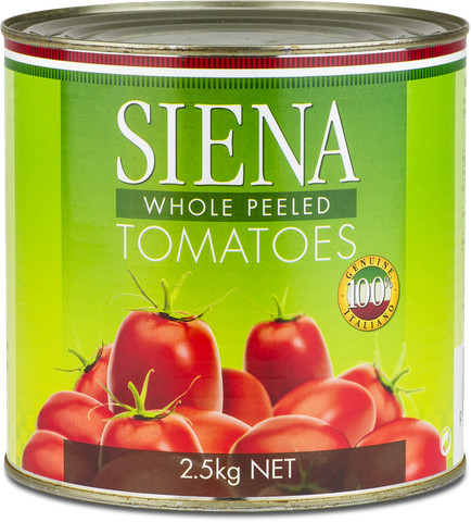 SIENA 6xA9 ITALIAN PEELED TOMATOES