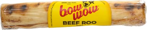 BOW WOW 24x1pk BEEF ROO ROLLS