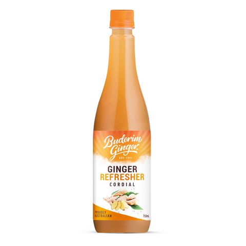 GINGER REFRESHER CORDIAL 750ML