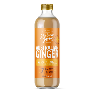 BUDERIM 8x350ml AUSTRALIAN GINGER SHOTS