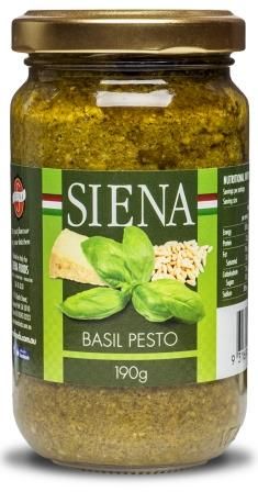 SIENA 12x190gm PESTO GENOVESE