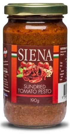 SIENA 12x190gm SUNDRIED TOMATO PESTO