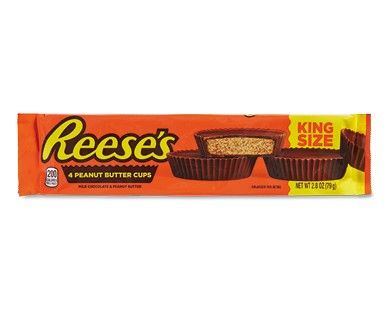 REESE'S 24x79gm PEANUT BUTTER CUPS 4'S