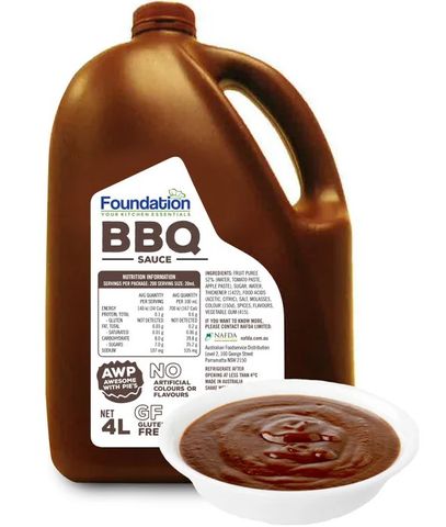 FOUNDATION 4LT(3)BBQ SAUCE