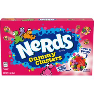 NERDS 12x85gm GUMMY CLUSTERS RAINBOW