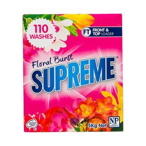 SUPREME 5kg LAUNDRY POWDER FLORAL