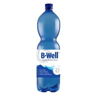 B-WELL 6x1.5 litre ALKALINE WATER pH8.0