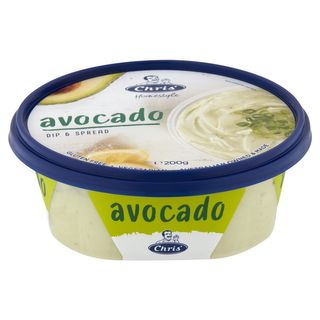 CHRIS' 8x200gm HOMESTYLE AVOCADO DIP