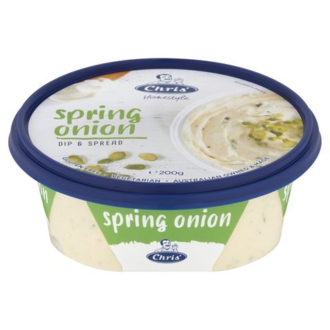 CHRIS' 8x200gm HOMESTYLE SPRING ONION