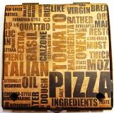 TEXT PRINT 18" (50'S) PIZZA BOXES 260609