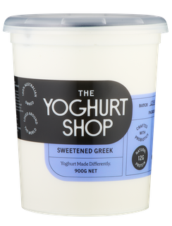 TYS 4x900gm SWEETENED GREEK YOGHURT