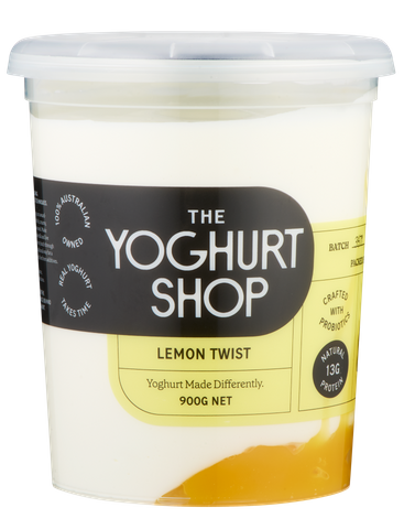 TYS 4x900gm LEMON TWIST GREEK YOGHURT