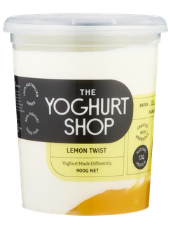 TYS 4x900gm LEMON TWIST GREEK YOGHURT