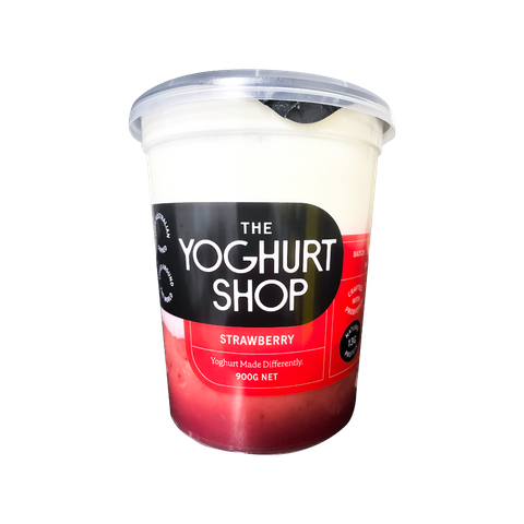TYS 4x900gm STRAWBERRY GREEK YOGHURT