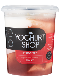 TYS 4x900gm STRAWBERRY GREEK YOGHURT