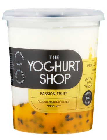 TYS 4x900gm PASSIONFRUIT GREEK YOGHURT