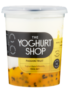 TYS 4x900gm PASSIONFRUIT GREEK YOGHURT