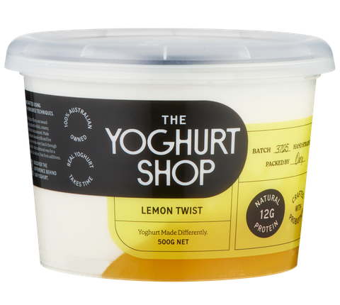 TYS 6x500gm LEMON TWIST GREEK YOGHURT