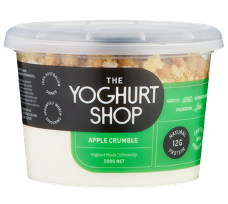 TYS 6x500gm APPLE CRUMBLE GREEK YOGHURT