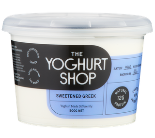 TYS 6x500gm SWEETENED GREEK YOGHURT