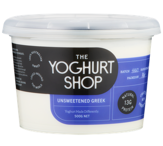 TYS 6x500gm UNSWEETENED GREEK YOGHURT