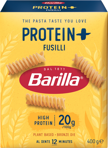 BARILLA 14x400gm PROTEIN + FUSILLI