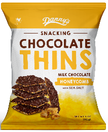 DANNYS 12x140gm HONEYCOMB CHOC THINS