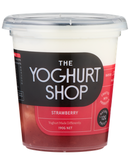 TYS 6x190gm STRAWBERRY GREEK YOGHURT