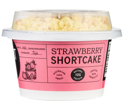 TYS 6x170gm STRAWBERRY S/CAKE GRK YOGHRT