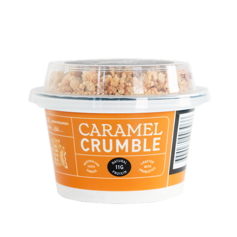 TYS 6x170gm CARAMEL CRUMBLE GREEK YOGH