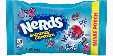 NERDS 12x85gm GUMMY CLUSTERS VERY BERRY
