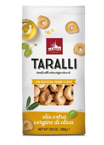 LA MOLE 16x200g TARALLI WITH EVO OIL
