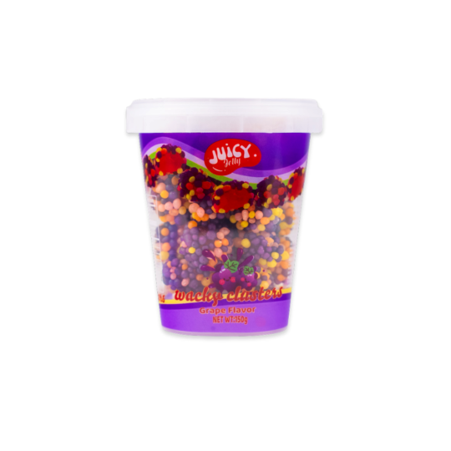 JUICY JELLY 12x150gm W/CLUSTERS GRAPE