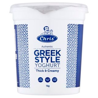 CHRIS' (6) 1kg TRADTN GREEK STYLE YOGHRT