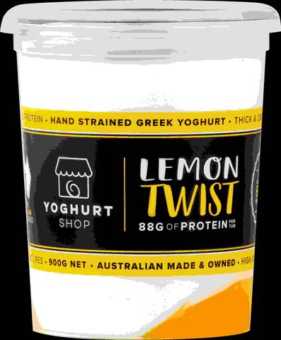 TYS 4x900gm LEMON TWIST GREEK YOGHURT