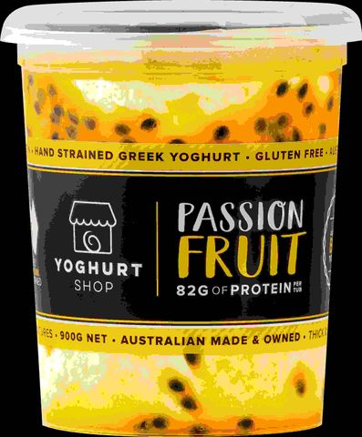 TYS 4x900gm PASSIONFRUIT GREEK YOGHURT